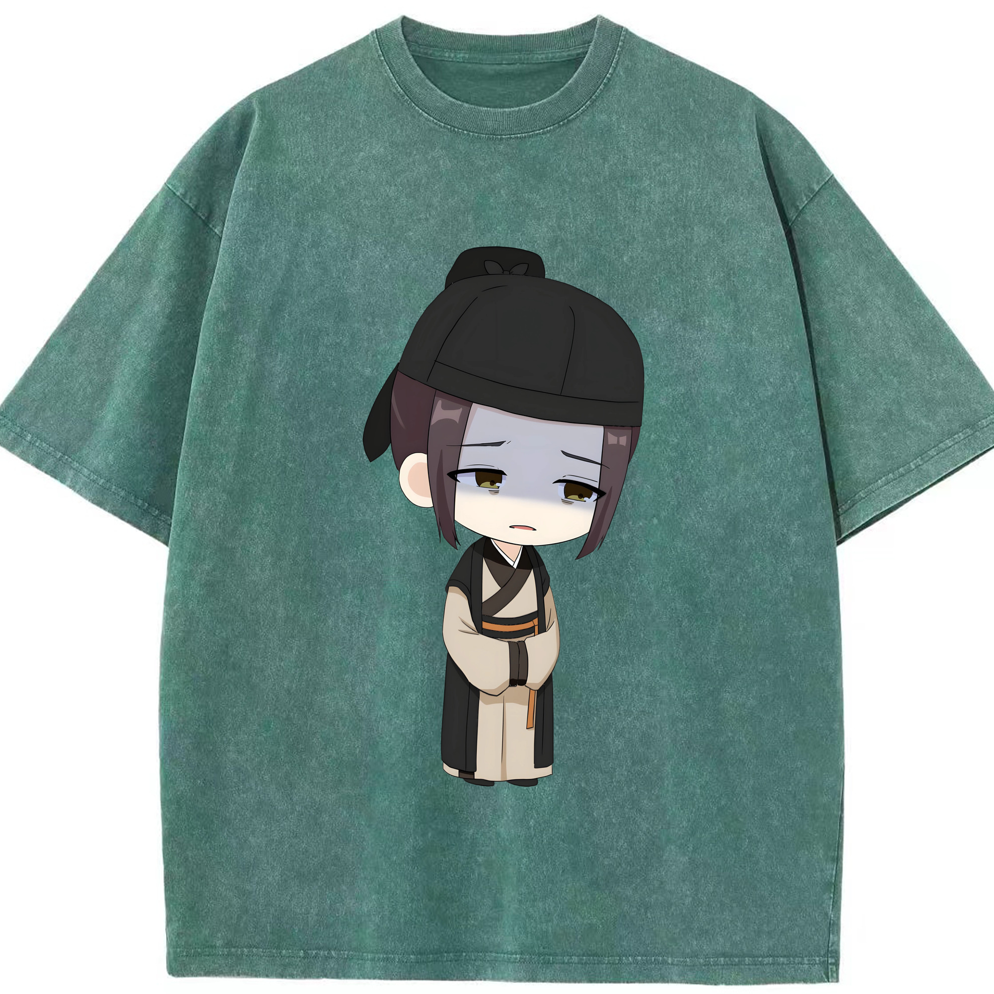 （画像用） 薬屋のひとりごと The Apothecary Diaries 綿100% ヴィンテージ風 半袖Tシャツ（フロントプリント）